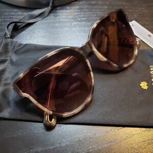 NWT Lele Sadoughi : Tortoise Brooklyn Sunglasses